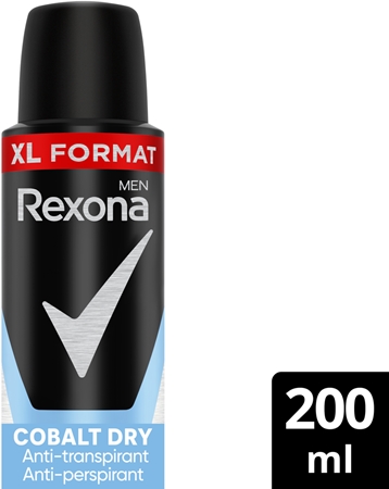 Rexona Men Cobalt Dry antiperspirant spray for men