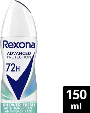 Rexona Advanced Protection Shower Fresh antiperspirant ve spreji 72h