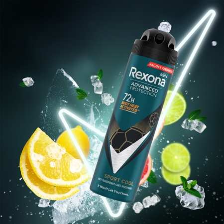 Rexona Men Advanced Protection Sport Cool spray anti-transpirant 72h