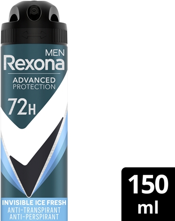 Rexona Men Advanced Protection Invisible Ice Fresh Antiperspirant for men