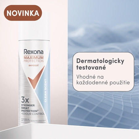 Rexona Maximum Protection Clean Scent antiperspirant v spreji proti nadmernému poteniu