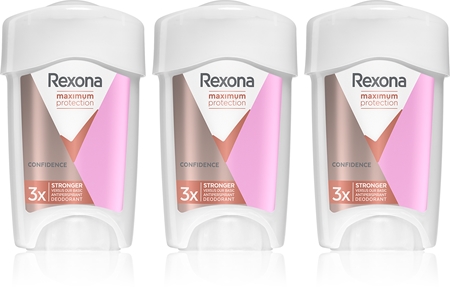 Rexona Maximum Protection Confidence antitranspirante en crema para reducir la transpiración formato ahorro