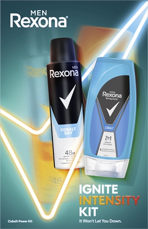 Rexona Men Cobalt Dry darčeková sada pre mužov