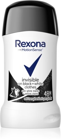 Rexona Invisible on Black + White Clothes antyperspirant w sztyfcie 48 godz.