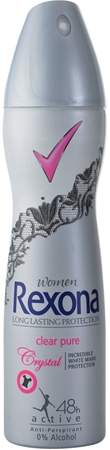 Rexona Crystal Clear Pure Antitranspirant-Spray