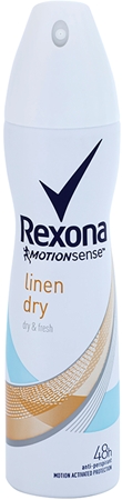 Rexona Dry & Fresh Linen Dry antitranspirante em spray