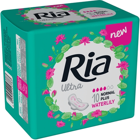 Ria Ultra Normal Plus Waterlily podpaski