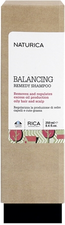 Marka
 Rica Naturica Balancing Remedy szampon przywracający równowagę do przetłuszczających się włosów i skóry głowy