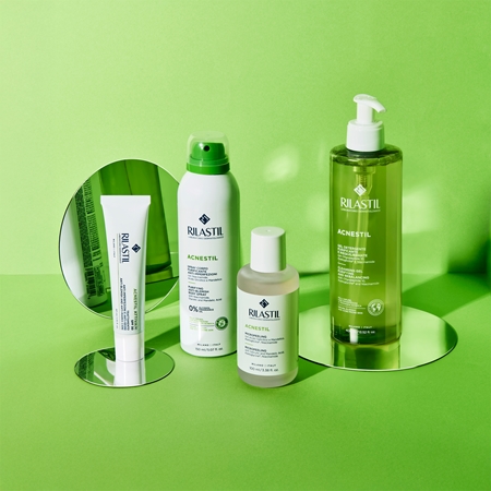 Rilastil Acnestil Oil-reducing Cleansing Gel for oily acne-prone skin