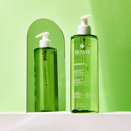 Rilastil Acnestil Oil-reducing Cleansing Gel for oily acne-prone skin