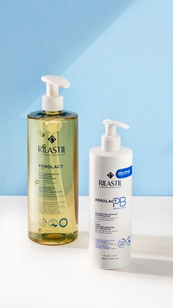 Rilastil Xerolact Cleansing Oil huile nettoyante pour peaux sèches à atopiques