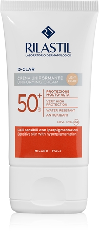 Rilastil D-Clar ochronny krem tonujący przeciw przebarwieniom SPF 50+