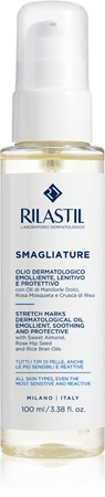 Rilastil Smagliature Massaaži geel-õli armidele ja venitusarmidele mandliõliga