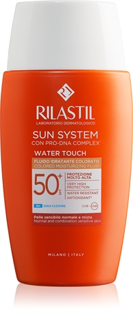 Rilastil Sun System Water Touch Protection Tinted Face Fluid SPF 50+