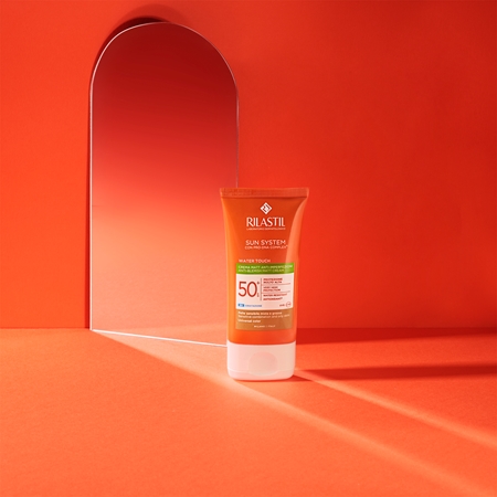 Rilastil Sun System Water Touch Protective Tinted Cream for Face for oily and combination skin