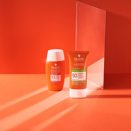 Rilastil Sun System Water Touch Protective Tinted Cream for Face for oily and combination skin