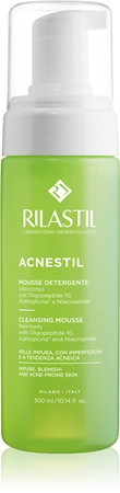 Rilastil Acnestil Cleansing Foam Balancing Sebum Production for oily acne-prone skin