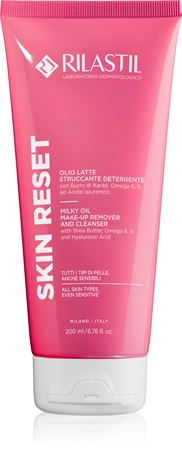Rilastil Skin Reset Gentle Cleansing Milk for dry and sensitive skin