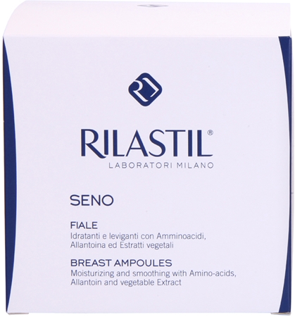 Rilastil Breast zpevňující sérum na dekolt a poprsí v ampulích