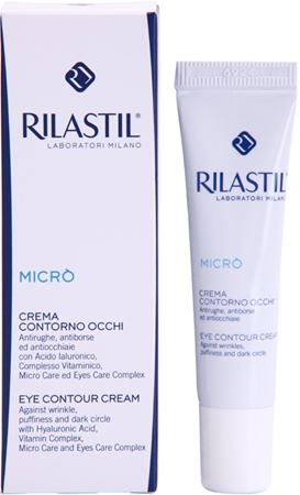 Rilastil Micro oční krém proti vráskám, otokům a tmavým kruhům