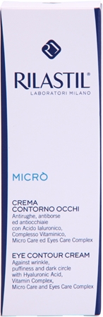 Rilastil Micro oční krém proti vráskám, otokům a tmavým kruhům