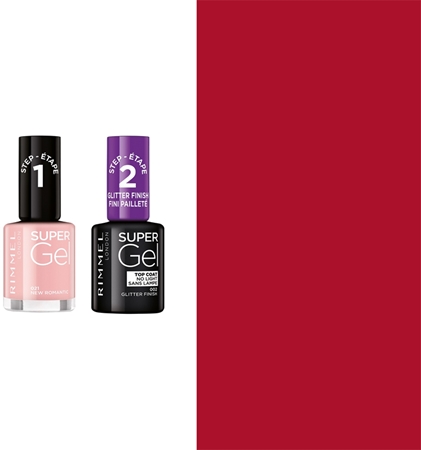 Rimmel Super Gel By Kate gelový lak na nehty bez užití UV/LED lampy