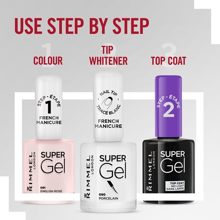 Rimmel Super Gel Step 1 French Manicure Polish