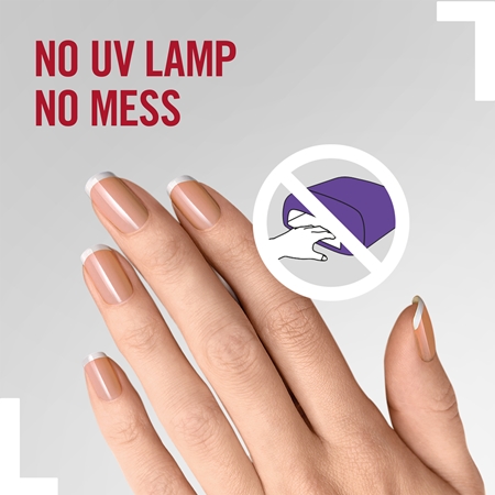 Rimmel Super Gel Step 1 prancūziško manikiūro nagų lakas