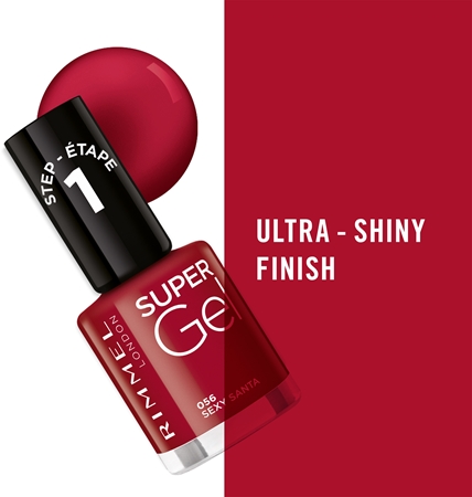 Rimmel Super Gel géles körömlakk UV/LED lámpa használata nélkül