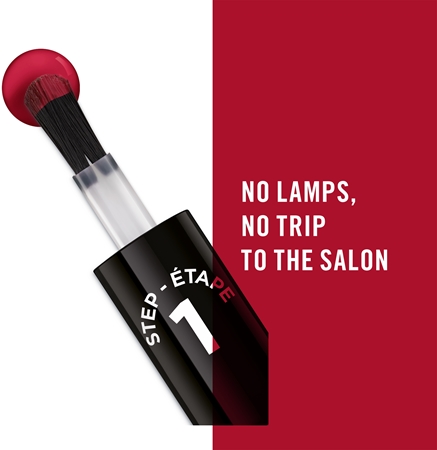 Rimmel Super Gel géles körömlakk UV/LED lámpa használata nélkül