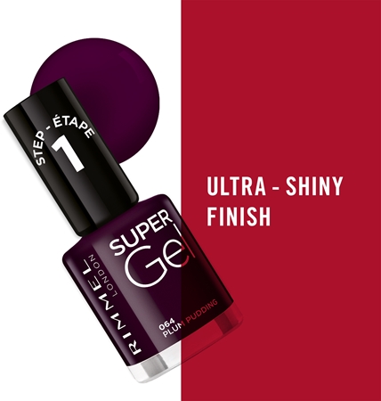Rimmel Super Gel Gel Nail Varnish without UV/LED Sealing