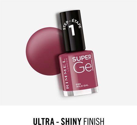 Rimmel Super Gel gélový lak na nechty bez použitia UV/LED lampy