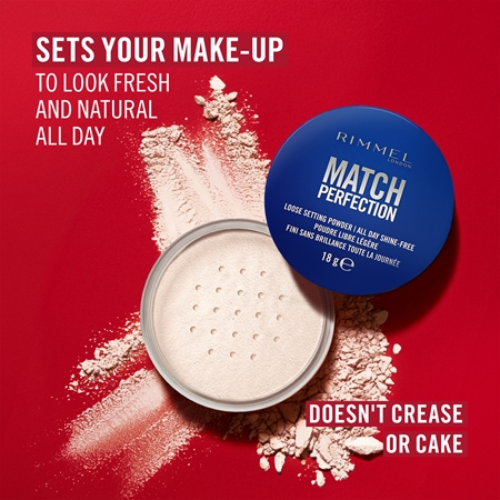 Rimmel Match Perfection Pó transparente de fixação