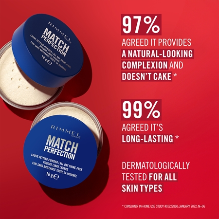 Rimmel Match Perfection Pó transparente de fixação
