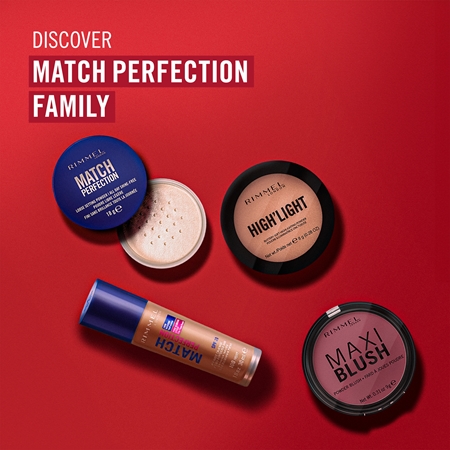 Rimmel Match Perfection Pó transparente de fixação