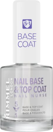 Rimmel Nail Nurse base and top coat nail polish 5-in-1