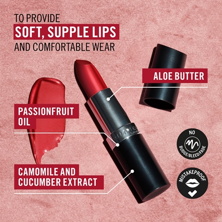 Rimmel Lasting Finish dlhotrvajúci rúž