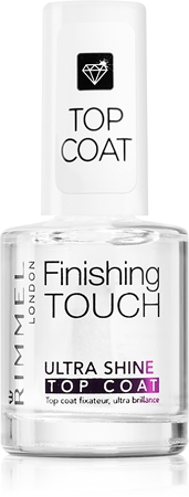 Rimmel Finishing Touch Ultra Shine Skyddande topplackering med högt sken
