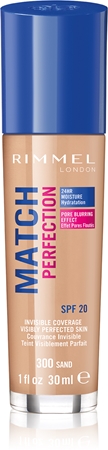 Rimmel Match Perfection Šķidrs tonālais krēms SPF 20