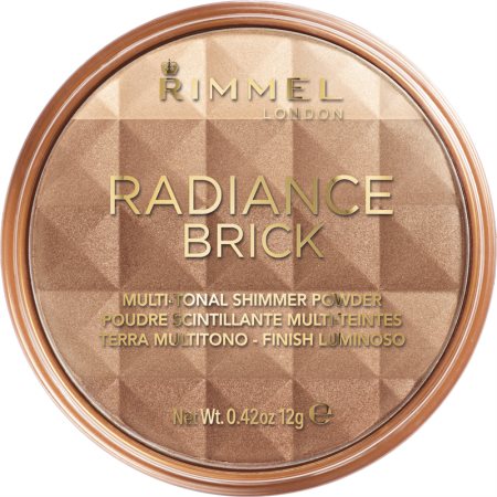 Rimmel Radiance Brick élénkítő bronzosító púder
