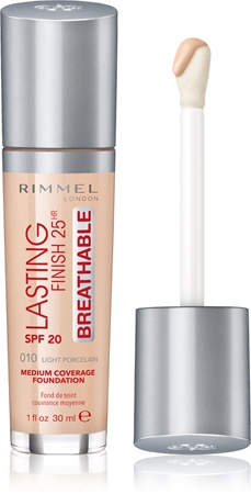 Rimmel Lasting Finish 25H Breathable Flydende foundation SPF 20