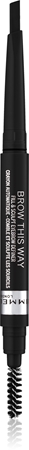 Rimmel Brow This Way kredka do brwi ze szczoteczką 2 w 1
