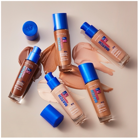 Rimmel Match Perfection υγρό μεικ απ SPF 20