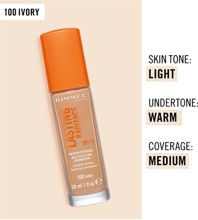 Rimmel Lasting Radiance illuminating foundation SPF 25