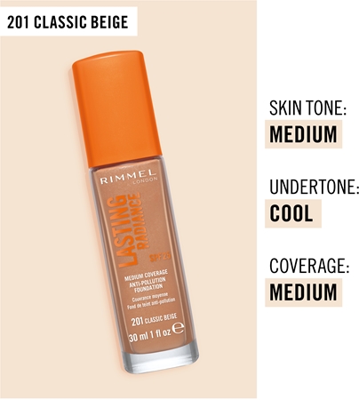 Rimmel Lasting Radiance Illuminating Foundation SPF 25