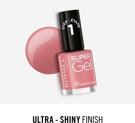 Rimmel Super Gel gélový lak na nechty bez použitia UV/LED lampy