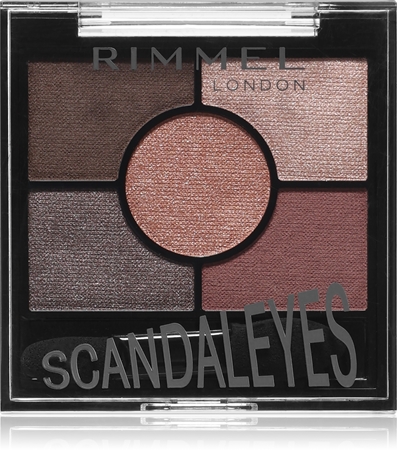 Rimmel ScandalEyes paletka očných tieňov
