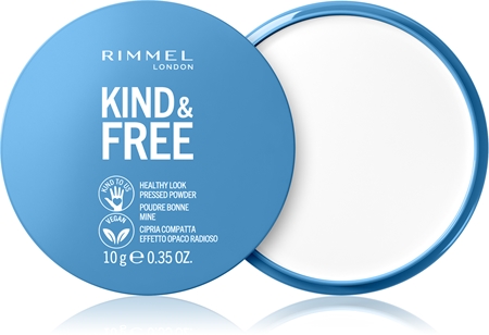 Rimmel Kind & Free Pressed Powder mattapinnan antava puuteri