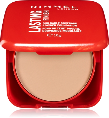 Rimmel Lasting Finish Buildable Coverage jemný kompaktní pudr