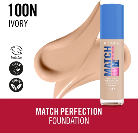 Rimmel Match Perfection Flydende foundation SPF 20